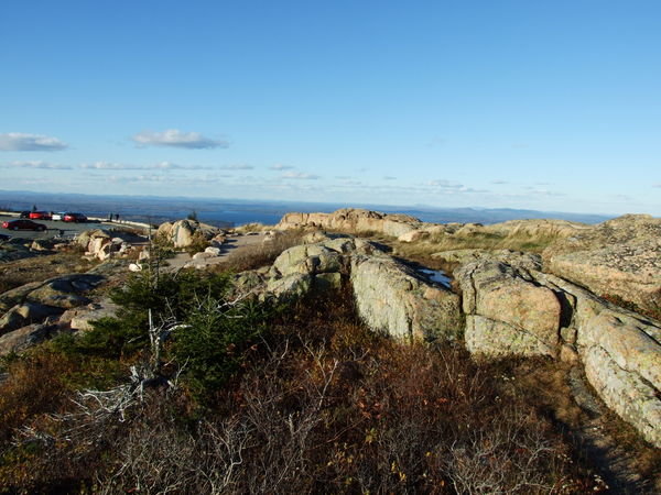 The top of Cadillac Mountain