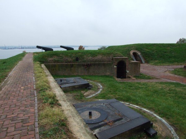 Interior of Fort McHenry