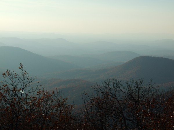 View from Springer Mountain