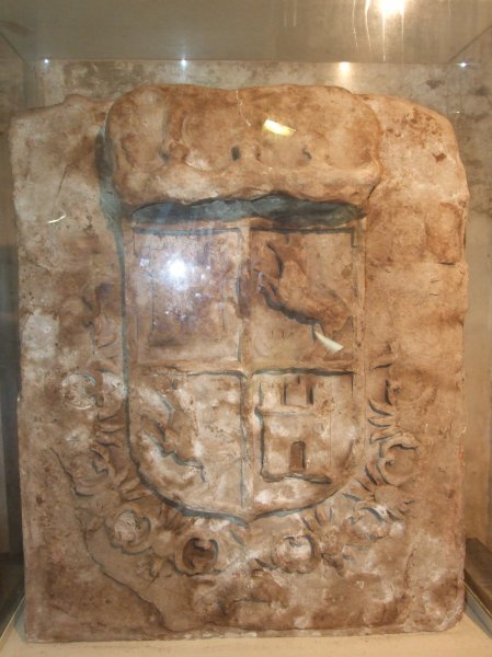 This coat of arms was on the fort since 1762.