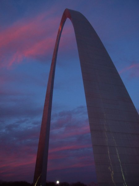 The arch from another angle.