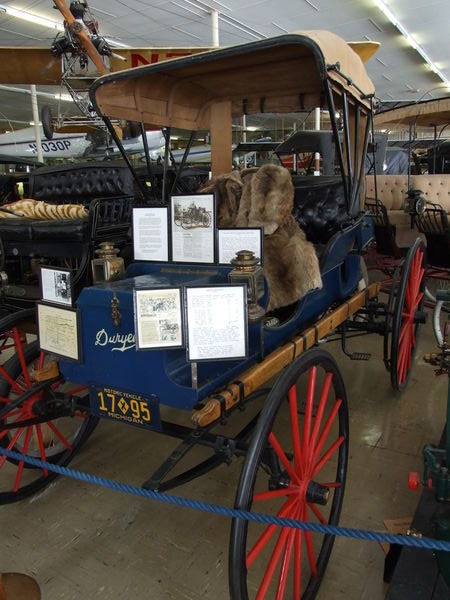 Duryea Buggyaut - The first horseless carriage!