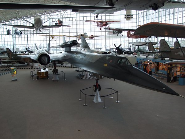 SR-71 with Drone