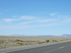 One of our first views of the Very Large Array shows just how sprawling it is.