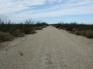 Hardball road at Rattlesnake Bomber Base