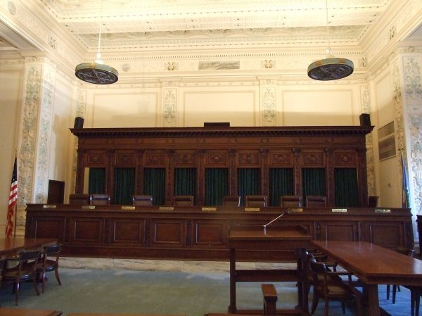 OK supreme court court room.