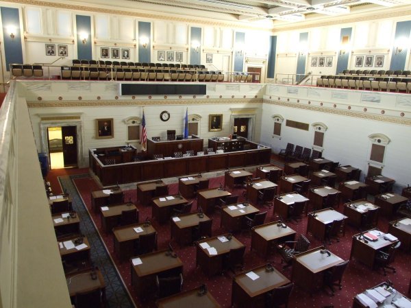 Senate chambers.