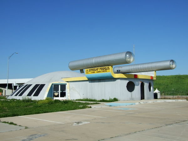 The Starship Pegasus, north of Waco TX.