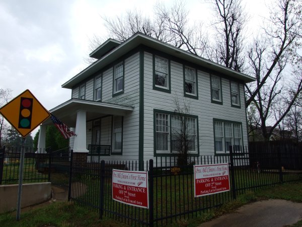 Bill Clinton's first home in Hope, Arkansas.