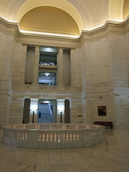 The Capitol Rotunda.