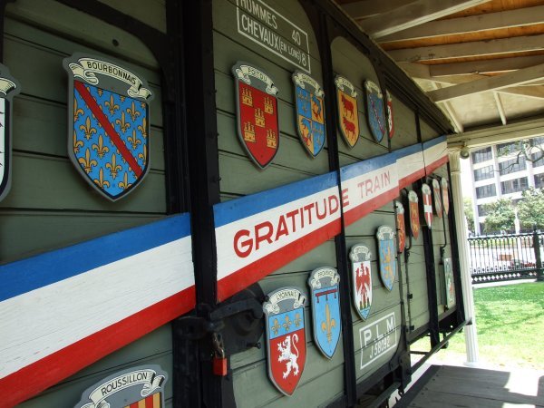 A French Gratitude Traincar from WWII