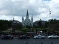 The Cathedral and other beautiful buildings on Jackson Square.