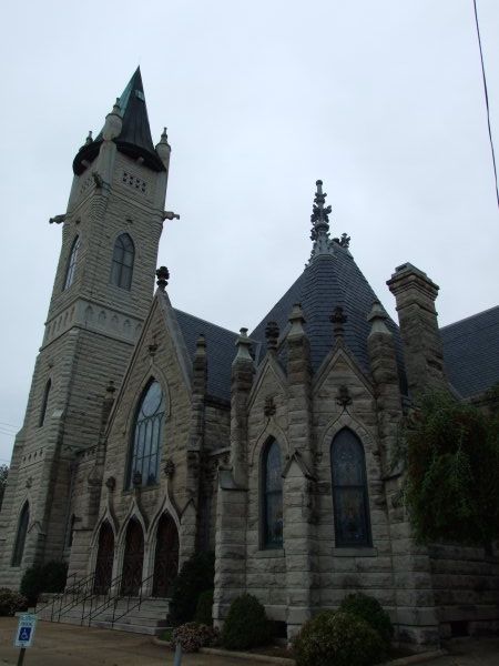 One of the prettier churches we found in Selma.