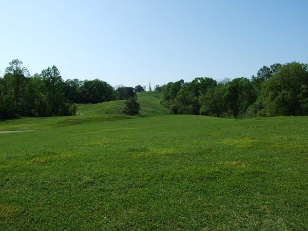The terrain of Vicksburg.
