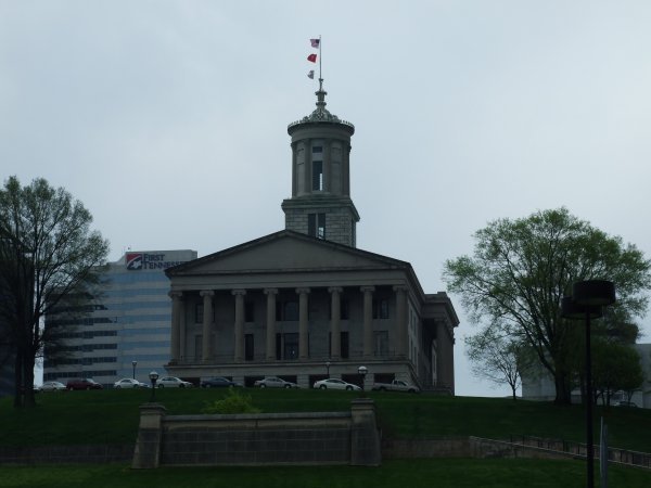 Another view of the Statehouse in Nashville.
