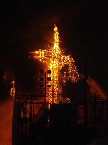The Burning of the fallas
