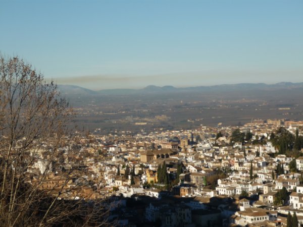 smog over Granada