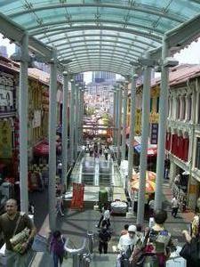 a view of China Town