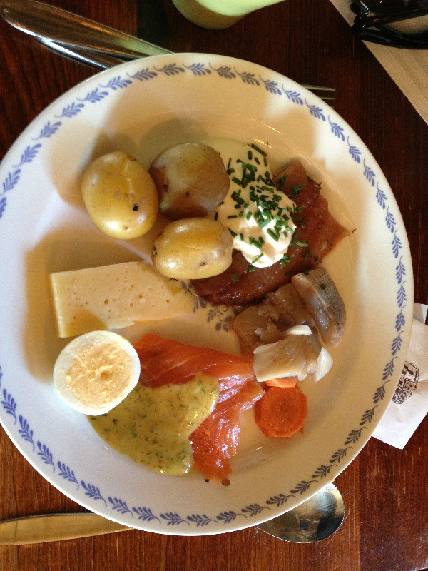Typical Swedish Meal