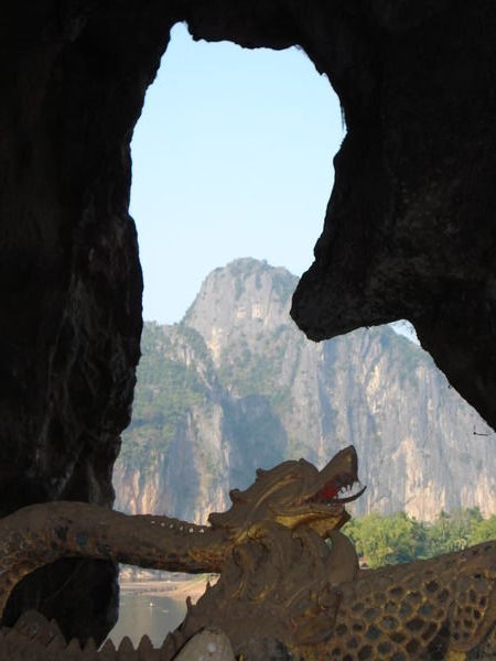 View from Tham Ting Cave