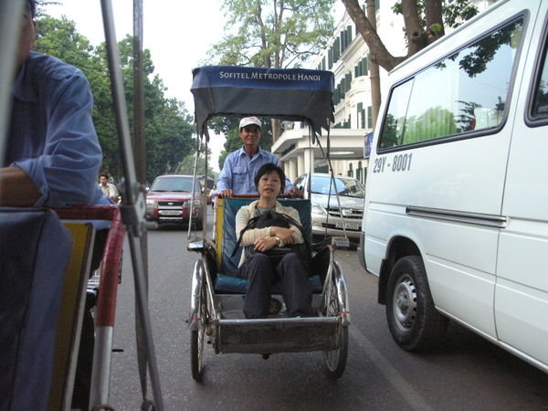 Siu Yee on The Bike in Traffic