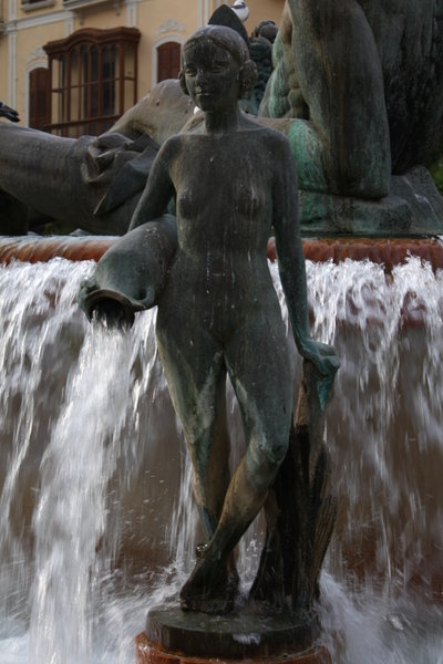 Example of water flow in Valencia