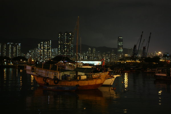 Night Scene in Kowloon