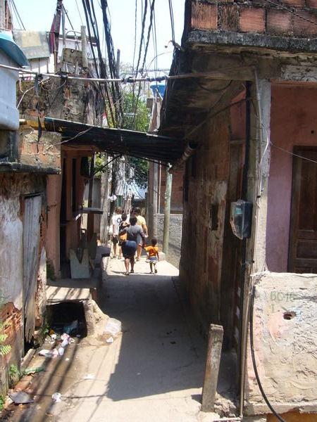 Alleyways in Rocinha