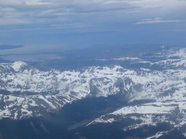 Snow-capped Andes