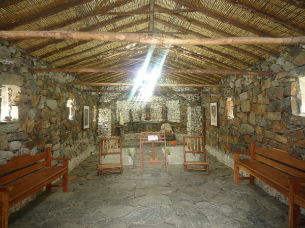 Interior of St Piedro Chapel