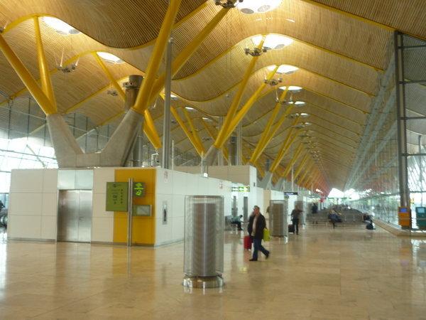 Madrid's Modern Airport Terminal