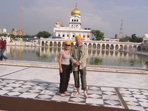 Us at the Sikh Temple