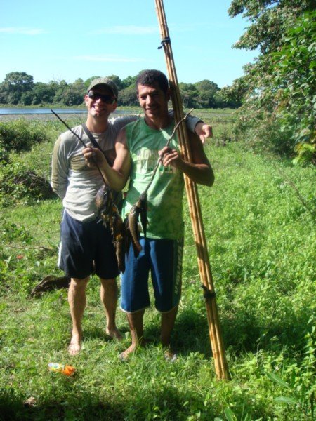 Piranha fishing