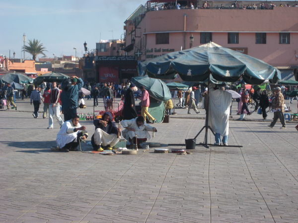 Snake Charmers in the Square
