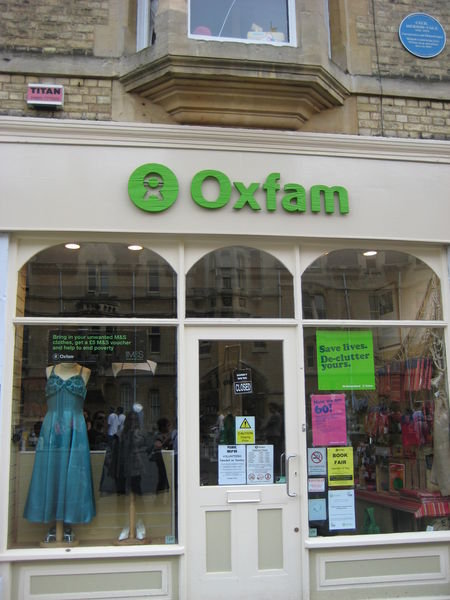The first ever Oxfam store