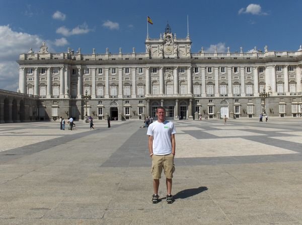 Me at El Palacio Real