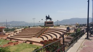Statue of Maha Rana Pratap.
