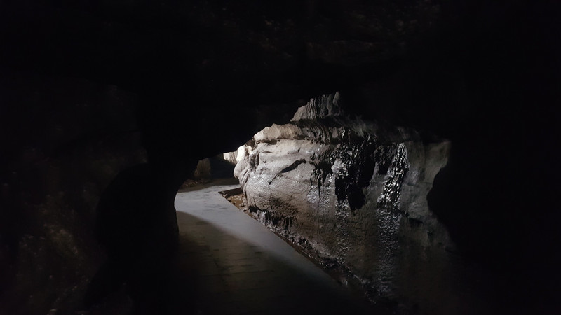 The dark cave