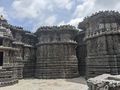 Massive sculptured pillars 