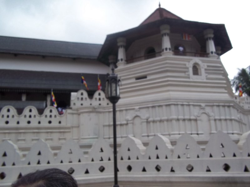 Side view of temple.
