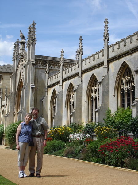 Visiting St John's College, Cambridge