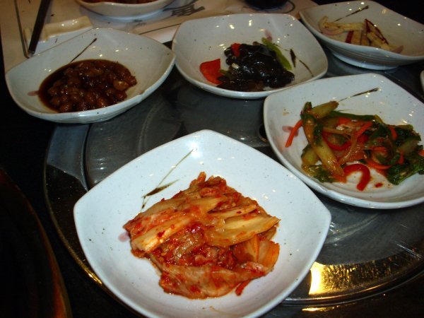 some kimchi
