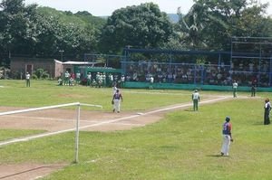 A baseball game