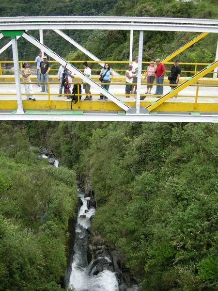 Bridge Swing, Banos, Ecuador