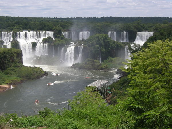 The falls, Brazilian side, Iguazu