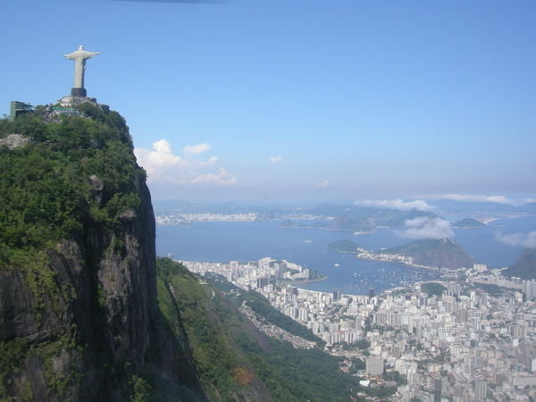 Christ the Redeedmer overlooking Rio