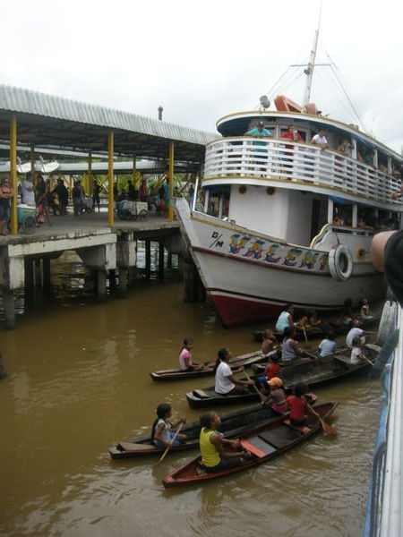 Ferry folk, Amazon river