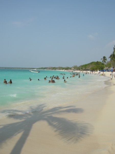 Playa blanca, Rosario Islands