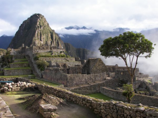 Morning at Machu Picchu