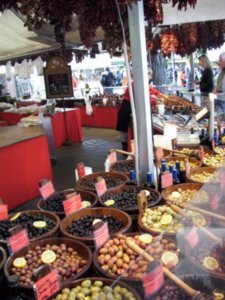Market fresh olives go on for miles